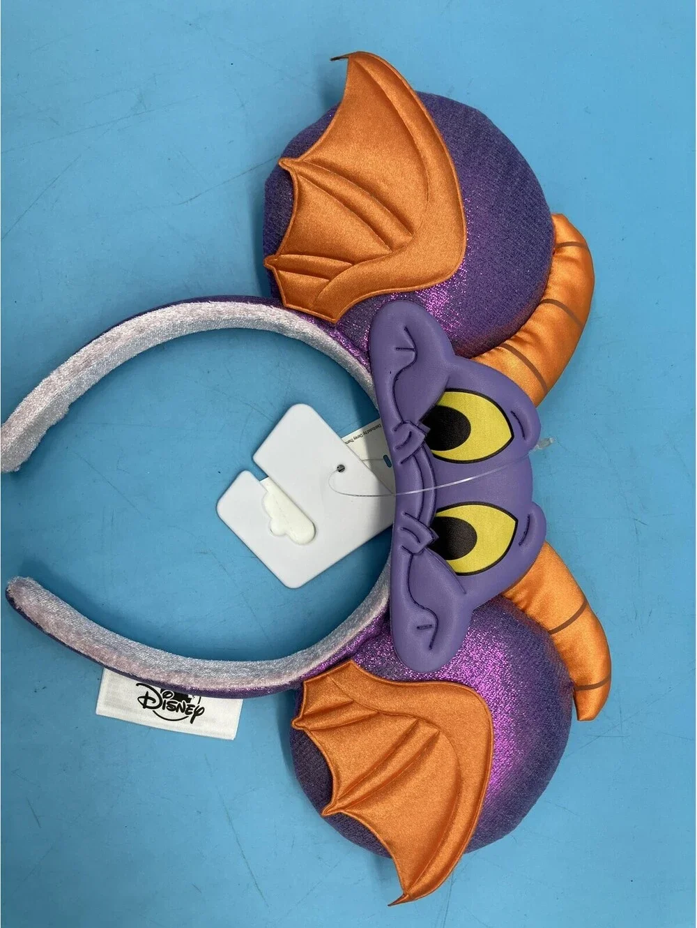 Disney Headband Womens One Size Purple Orange Figment Dragon Epcot Ears